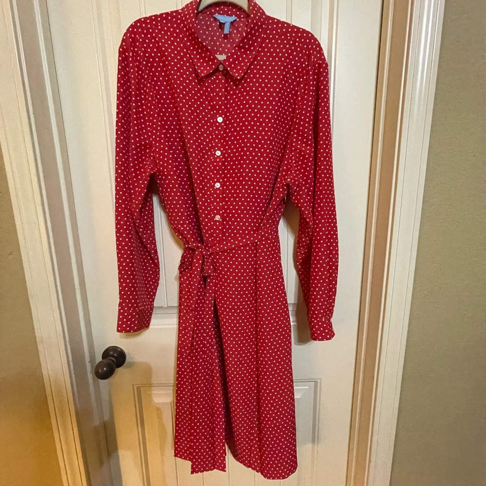 Draper James polka dot dress